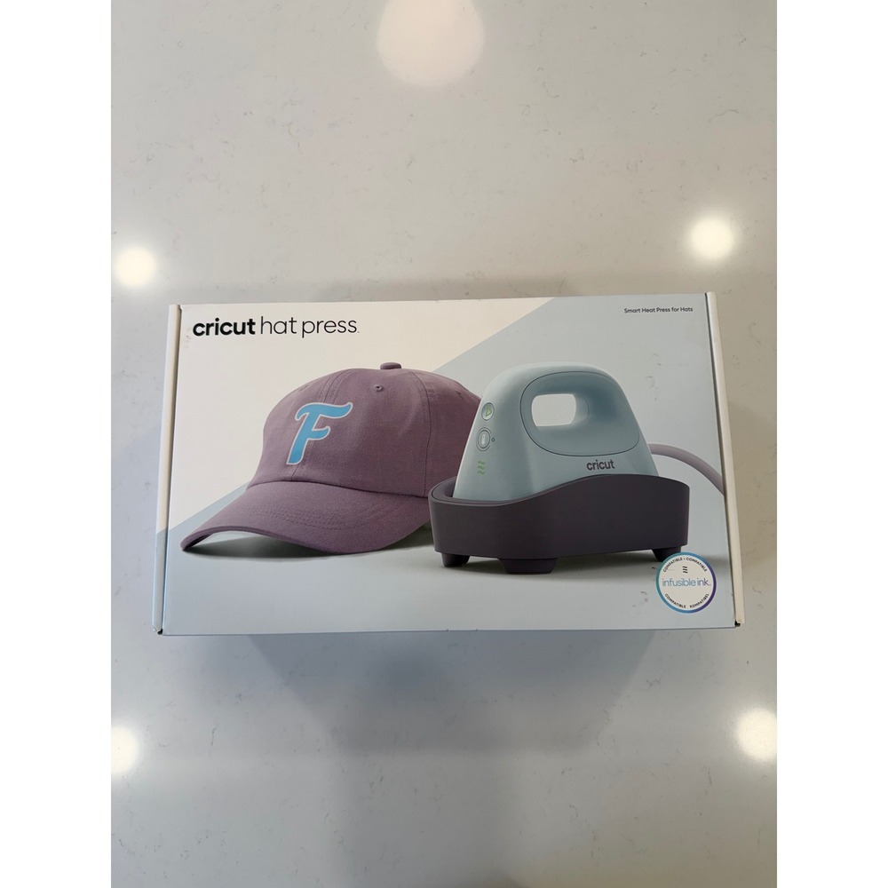 Cricut Hat Press Smart Heat Press for Hats Bluetooth New in Box